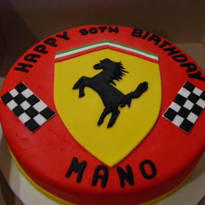Ferrari Cake