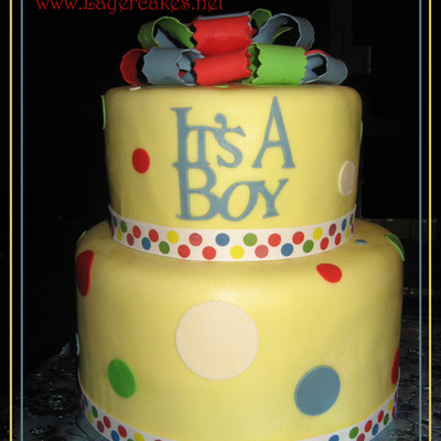 It's A Boy/poka Dot