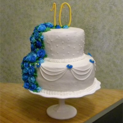 Anniversary Cake For A Church 10 Years