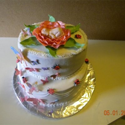 First Baby Shower Cake