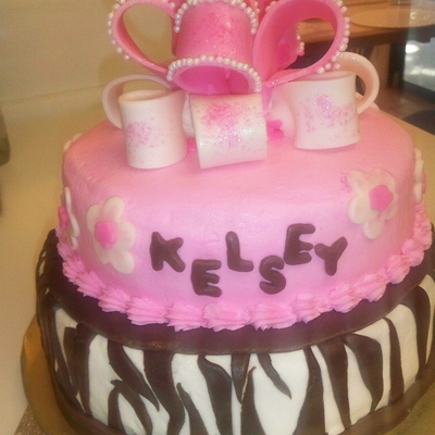 2Nd Attempt At A Zebra Cake