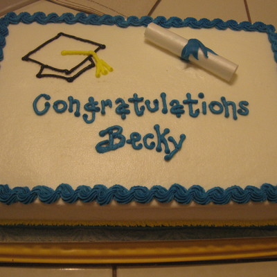 Grad Cake