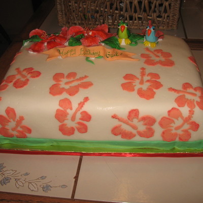 Cricut Birthday Cake