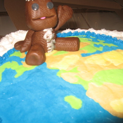 Little Big Planet Birthday Cake