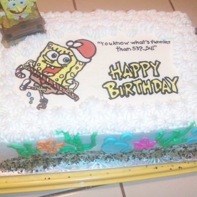 Christmas Birthday Cake