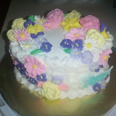 Wilton Course 2 Final Cake