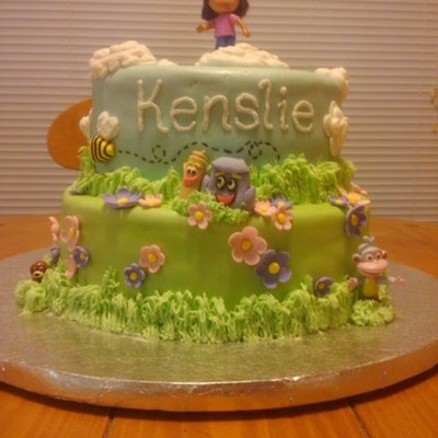 Dora Birthday Cake