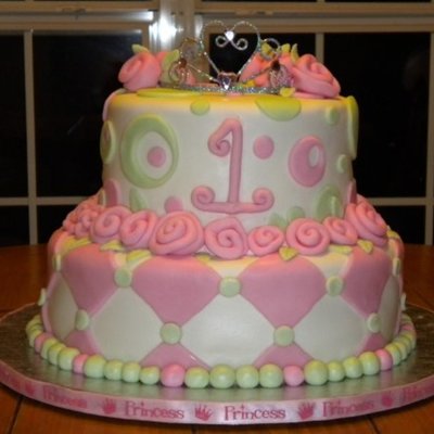 Princess 1St Birthday Cake