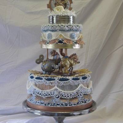 My Steampunk Wedding Cake