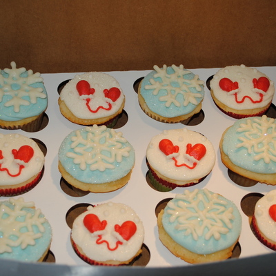 Winter Wonderland Cupcakes