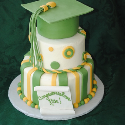 Graduation Cap Cake
