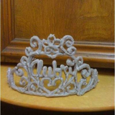 My First Try At A Tiara...