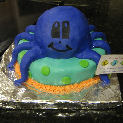 Octopus Brithday Cake
