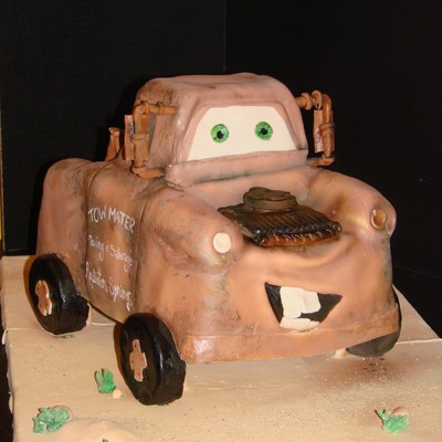 Tow Mater Birthday Cake