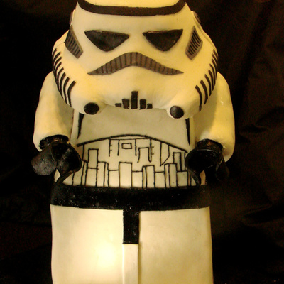 Stormtrooper Lego Cake