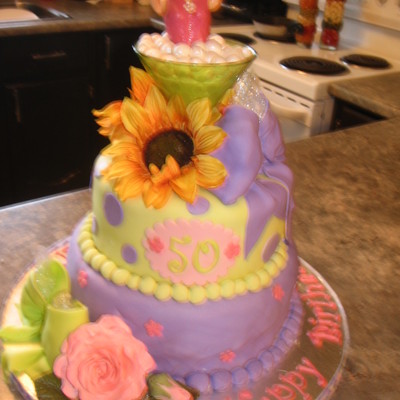 50 Birthday Cake