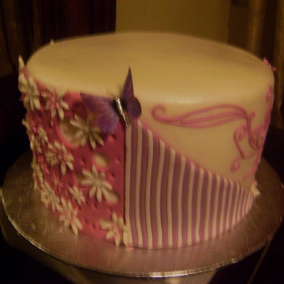 White & Fushia