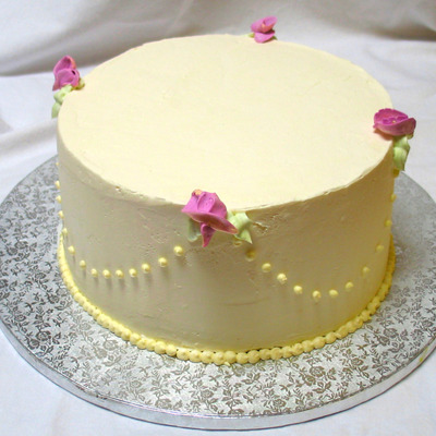 Round Buttercream Cake