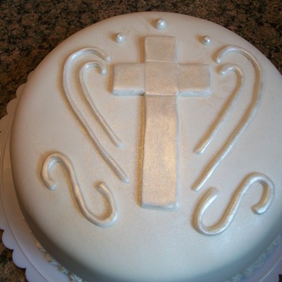 Anthony's Confirmation Cake