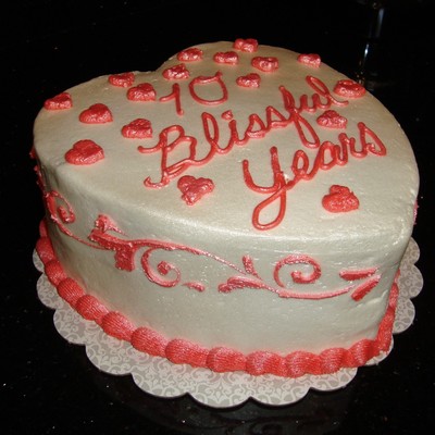 Our 10Th Anniversary Cake