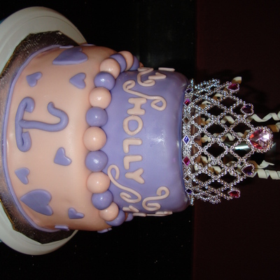 First Birthday Princess Cake