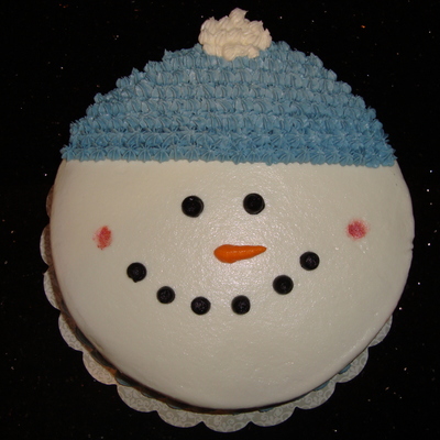 Snowman Cake