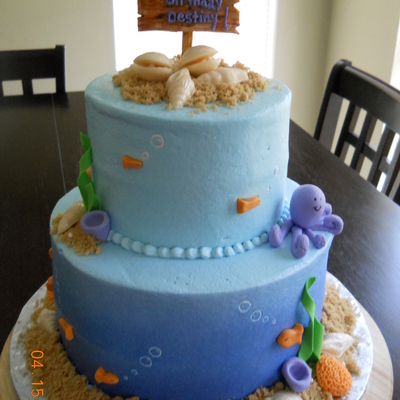 Destiny's Under The Sea Cake