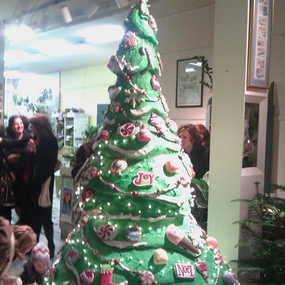 10 Foot Tall Christmas Tree Cake