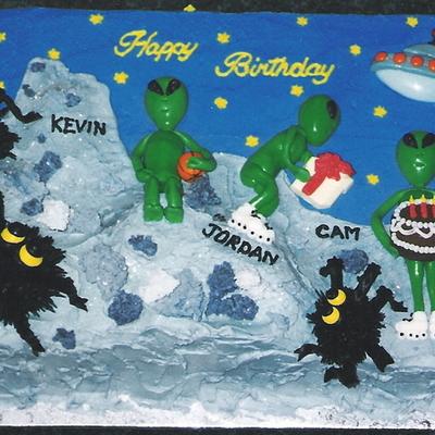 Boy's Birthday Cake
