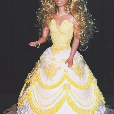 Barbie Doll Cake