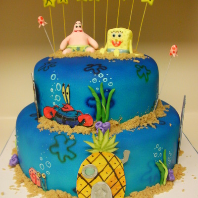 Spongebob Cake