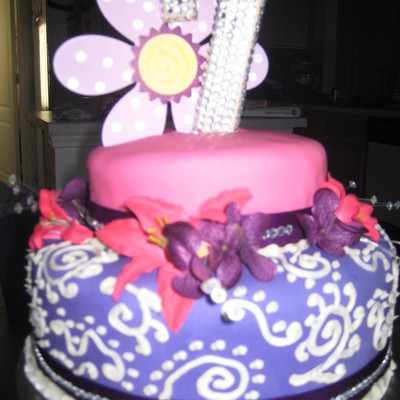7 Year Old Girl Birthday Cake