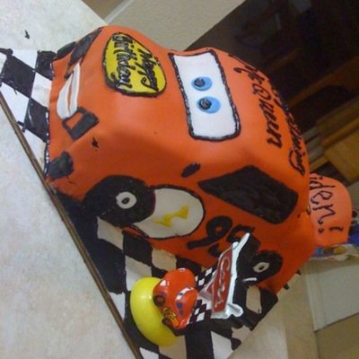 Lightning Mcqueen Cars Cake