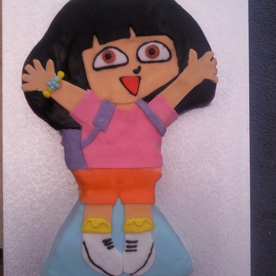 Dora The Explorer Cake