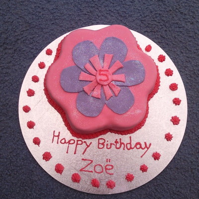 Flower Birthday Cake