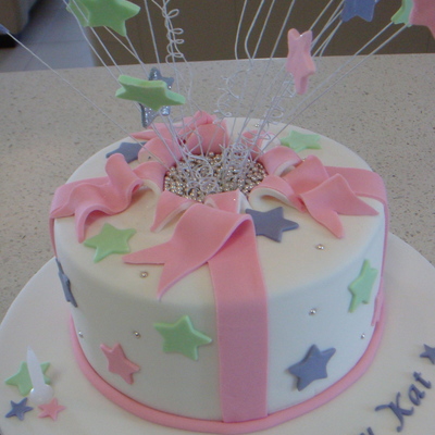 Starburst Explosion Cake