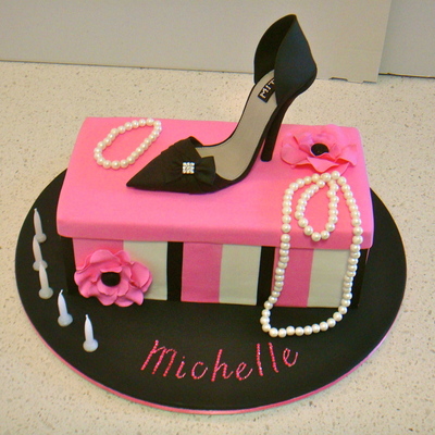 Shoe Box Cake