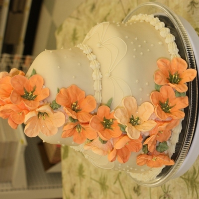 First Tiered Cake