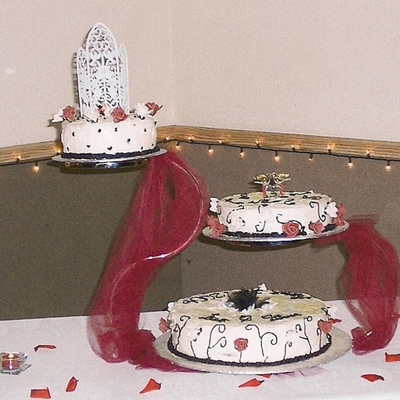 Floating Wedding Cake