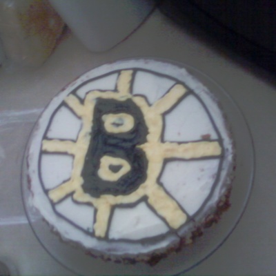Boston Bruins Birthday Cake