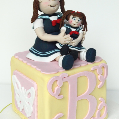 Little Girl With Doll