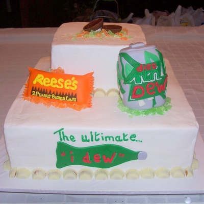 "i Dew" Cake