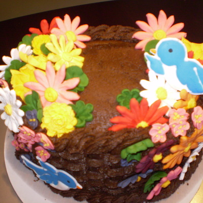 Course 2 Basket Cake