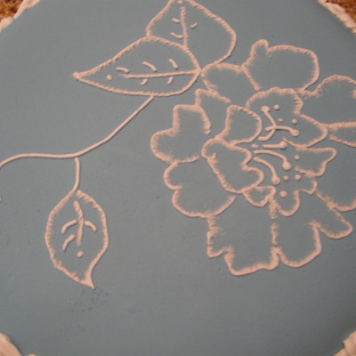 Wedgewood Inspired Birthday Cake