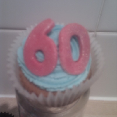 60Th Cupcakes