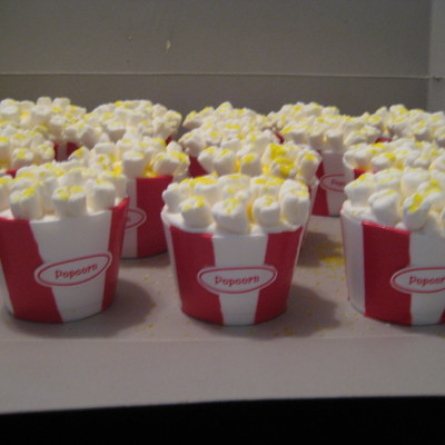 Popcorn Cupcakes