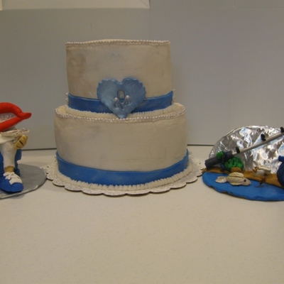 My First Wedding Cake.