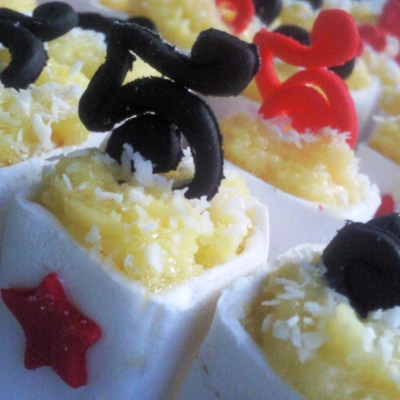 101 Bite Size Buttercream Filled Cakes