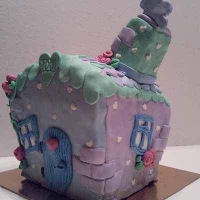 Little Blue And Purple House