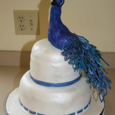 Peacock Cake